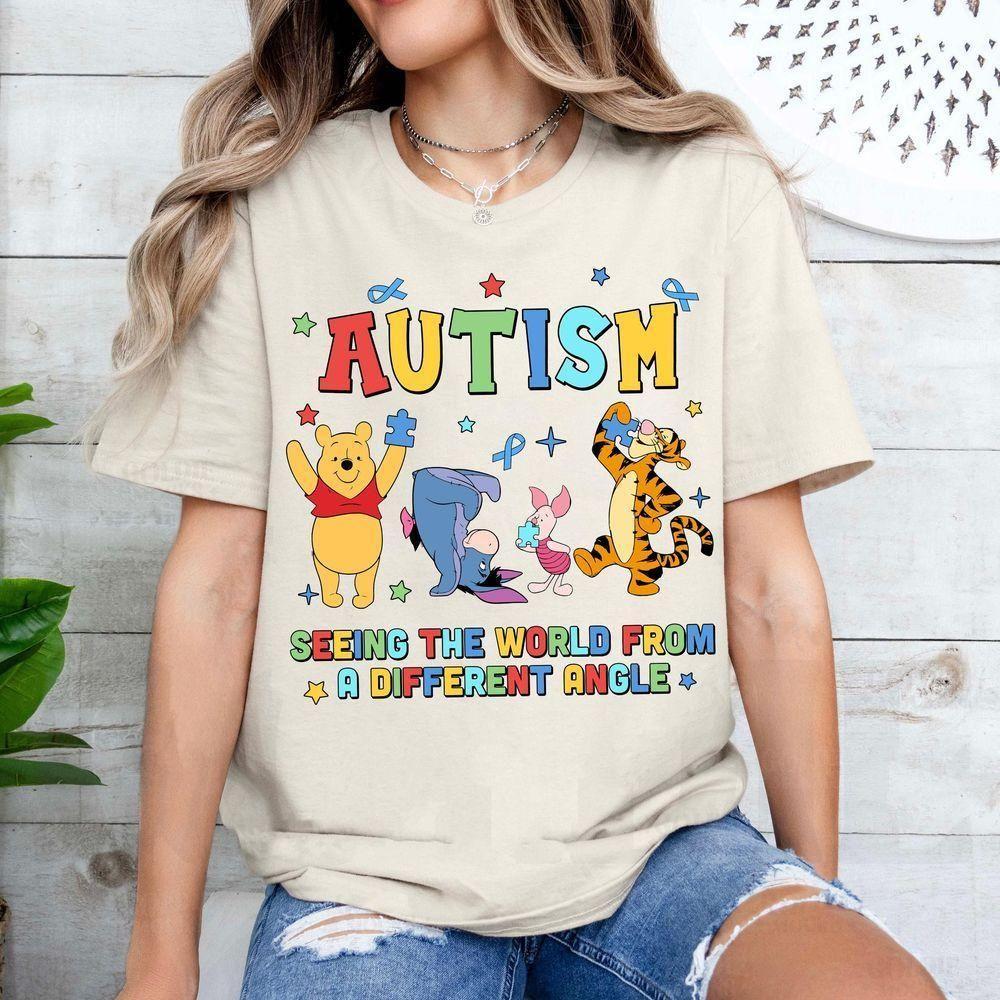 Pooh And Friends Autism Seeing The World From A Different Angle Disney Vuitino Merch